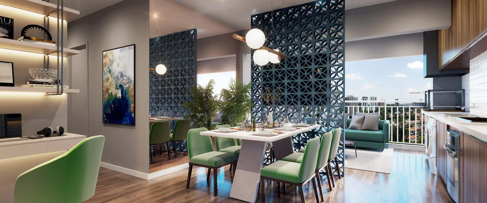 Siver Resort Bosque Maia || Apartamentos de 61, 58, 56 e 45 m², 1 ou 2 dorms com suíte e Studios de 30, 40 m², todos entregues com varanda gourmet com churrasqueira a carvão e 1 ou 2 vagas || Siver Resort Bosque Maia