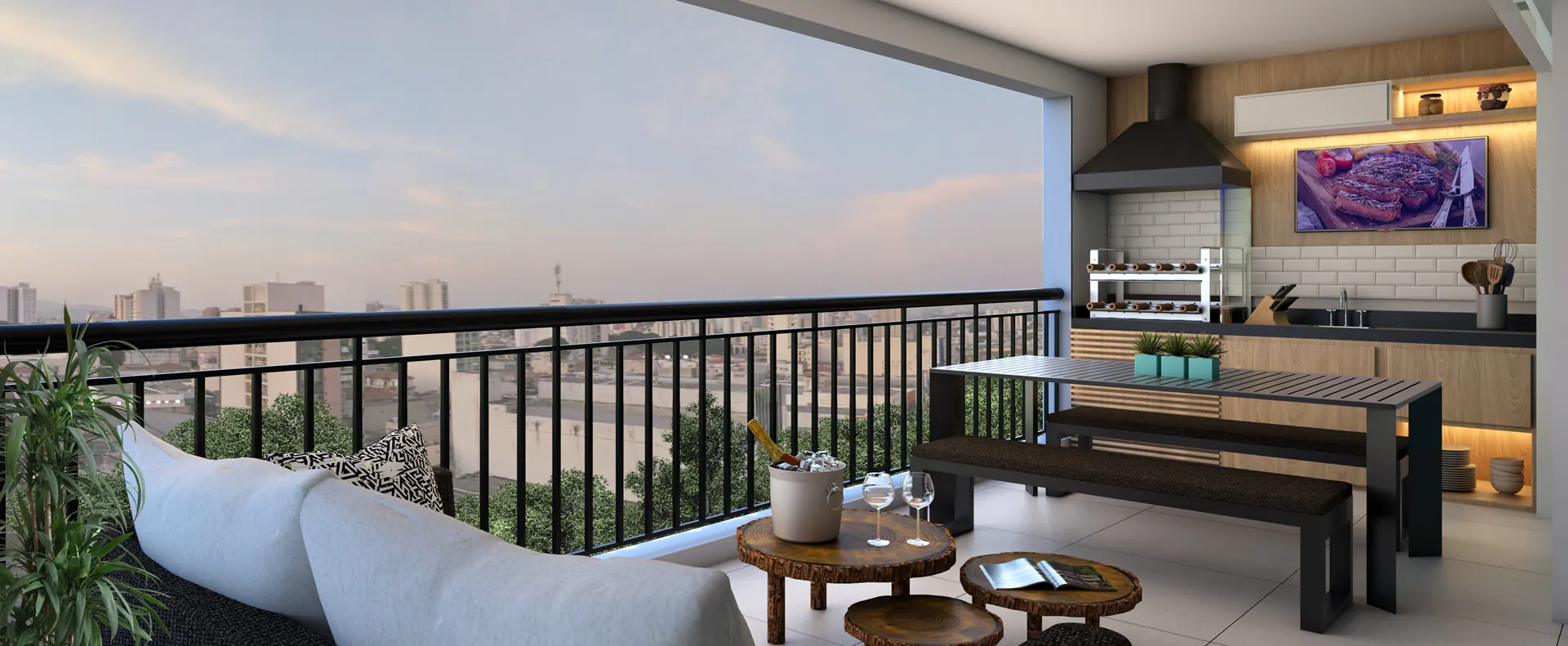 Tailor Made || Apartamentos de 70 e 80 m² com 2 ou 3 dorms, 1 suíte, terraço gourmet, 2 vagas de garagem || Torre Única no Centro de Guarulhos e ao lado do Bosque Maia || Pronto para Morar