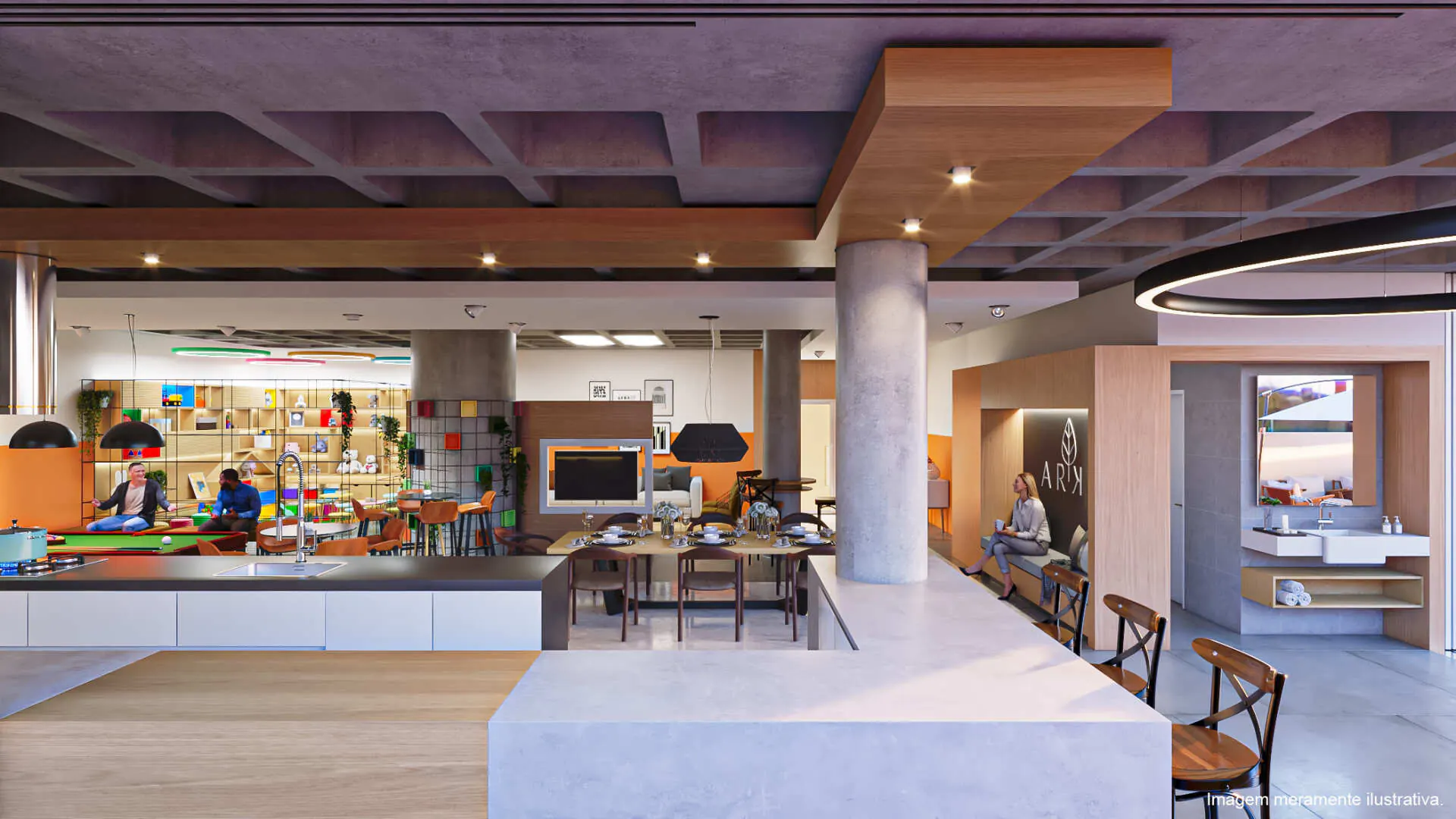 Residencial Arken || Lazer completo || Apartamentos de 82, 75 e 66 m² || 3 dorms ou 2 dorms com living ampliado || Varanda gourmet com churrasqueira e jardim || 1 ou 2 vagas de garagem || Depósito privativo || Financiamento direto com a construtora Vegus || Arken Residencial