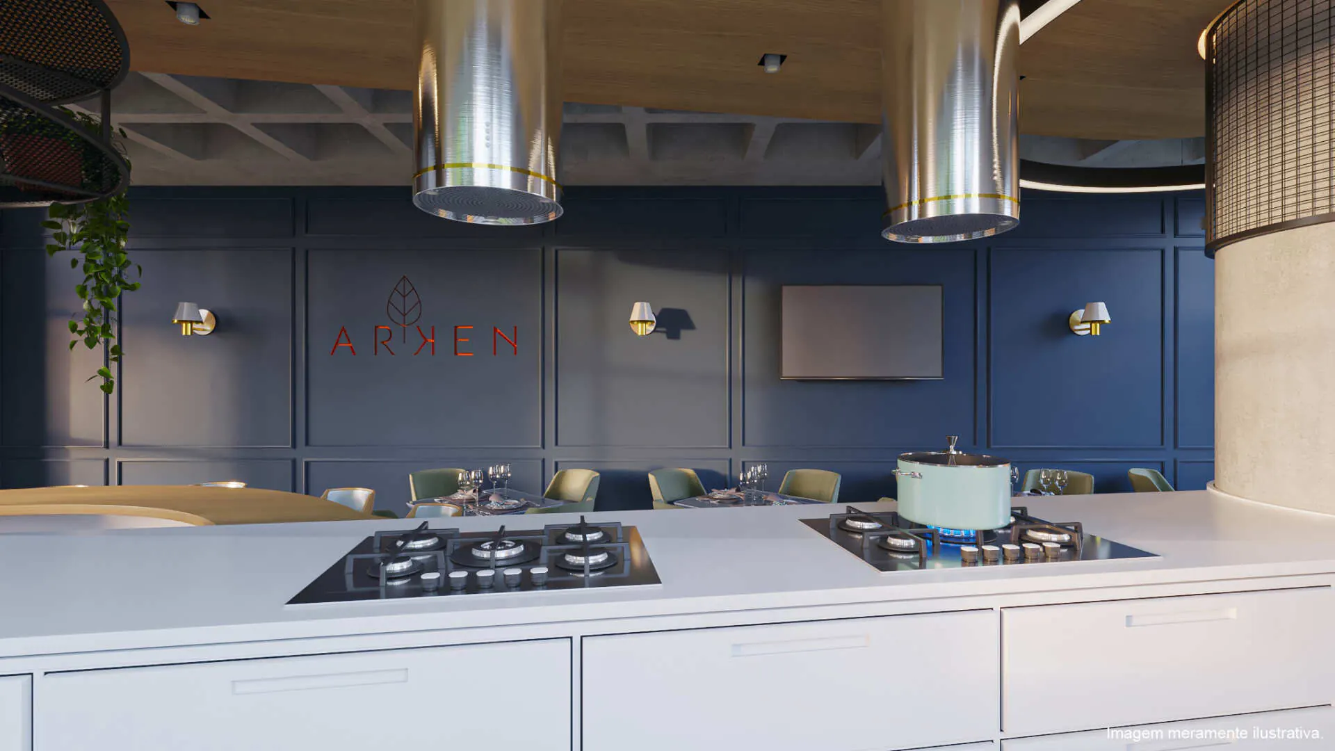 Residencial Arken || Lazer completo || Apartamentos de 82, 75 e 66 m² || 3 dorms ou 2 dorms com living ampliado || Varanda gourmet com churrasqueira e jardim || 1 ou 2 vagas de garagem || Depósito privativo || Financiamento direto com a construtora Vegus || Arken Residencial