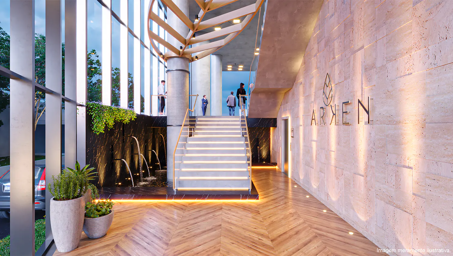 Residencial Arken || Lazer completo || Apartamentos de 82, 75 e 66 m² || 3 dorms ou 2 dorms com living ampliado || Varanda gourmet com churrasqueira e jardim || 1 ou 2 vagas de garagem || Depósito privativo || Financiamento direto com a construtora Vegus || Arken Residencial