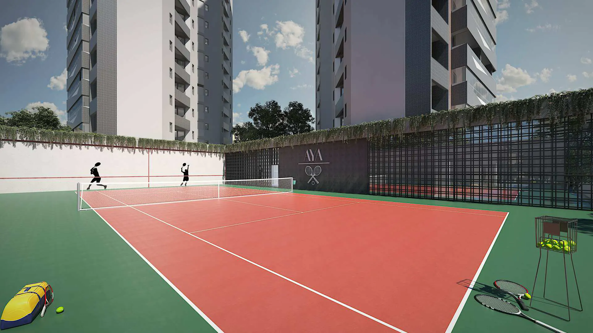 AYA Residencial || Condomínio de Alto Padrão no coração da Vila Augusta || Lazer Completo || Quadra de Tênis || Apartamentos de 172 m² com 3 ou 4 dormitórios, suítes, varanda gourmet, depósito privativo e 2 vagas de garagem