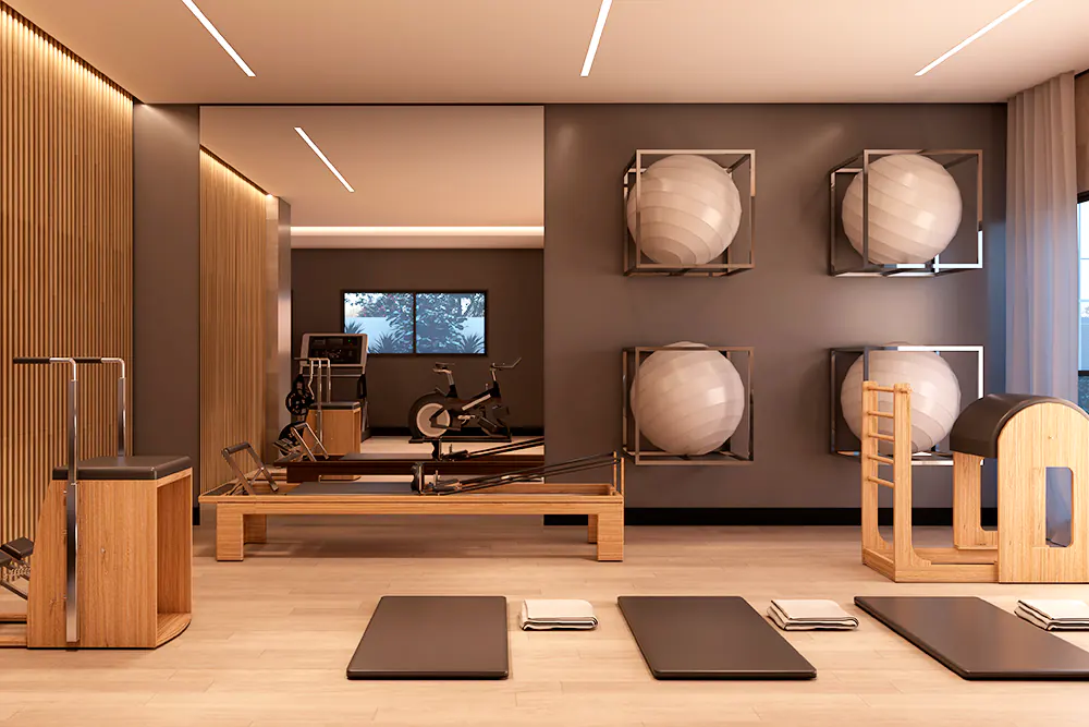 MAJESTIC Residencial || Condomínio de Alto Padrão na Av. Esperança, entre a Avenida Dr. Timóteo Penteado e do Bosque Maia || Lazer Completo || Pilates || Apartamentos de 98 m² com 2 ou 3 dormitórios, suítes, varanda gourmet e 2 vagas de garagem