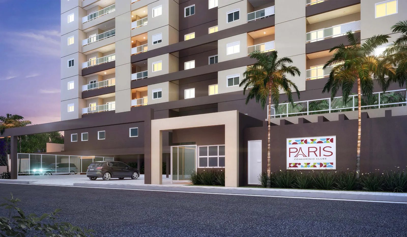 Paris Lago dos Patos || Condomínio de Alto Padrão na Vila Rosália ao lado do Lago dos Patos na Vila Galvão, entre a Avenida Francisco Conde e a Avenida Dr. Timóteo Penteado || Porrtaria || Apartamentos de 45, 55 e 68 m² com 2 e living ampliado ou 3 dormitórios, suítes, varanda gourmet e 1 ou 2 vagas de garagem