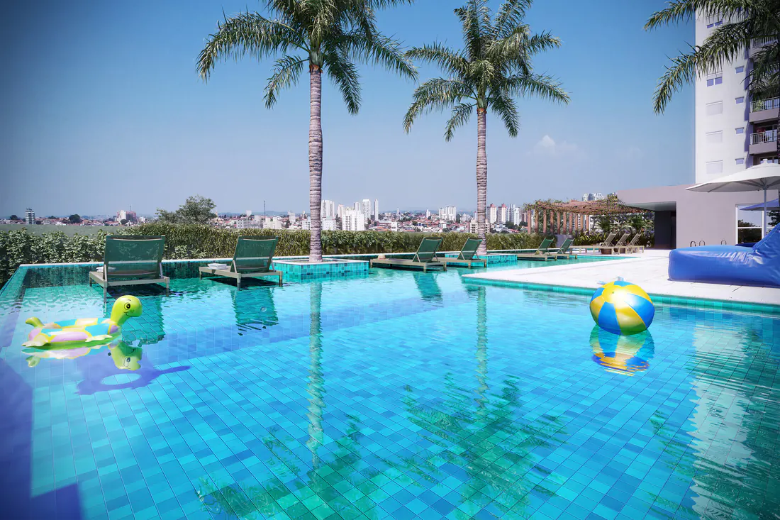 Siver Resort Bosque Maia || 35 itens de lazer, segurança e comodidade ao lado do Parque Shopping Maia || Apartamentos de 61, 58, 56 e 45 m², 1 ou 2 dorms com suíte, varanda gourmet e 1 ou 2 vagas || Siver Resort Bosque Maia