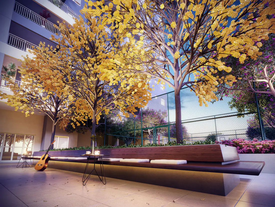 Siver Resort Bosque Maia || 35 itens de lazer, segurança e comodidade ao lado do Parque Shopping Maia || Apartamentos de 61, 58, 56 e 45 m², 1 ou 2 dorms com suíte, varanda gourmet e 1 ou 2 vagas || Siver Resort Bosque Maia