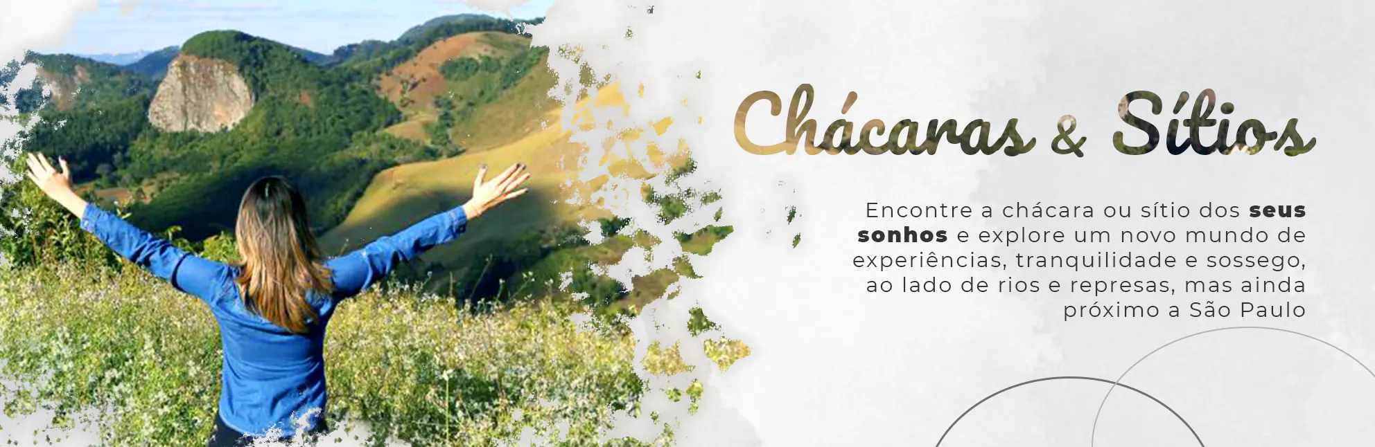Chácaras e Sítios à venda próximos a São Paulo em Mairiporâ, Nazaré, Atibaia, Piracaia, Joanópolis ou no Sul de Minas, com ou sem curso d'água no terreno e próximo à represa com compra facilitada aceitando carro no negócio